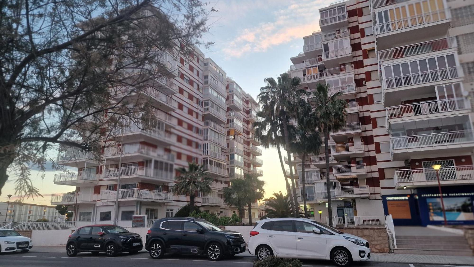 Апартаменты Apartamento De 1 Habitacion Frente Al Mar Y Con Piscina Беникасим Экстерьер фото
